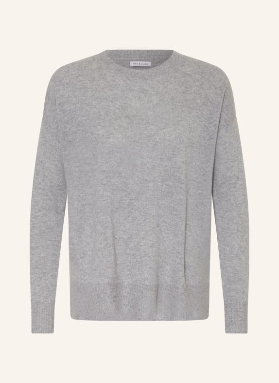 MRS & HUGS Cashmere sweater LIGHT GRAY