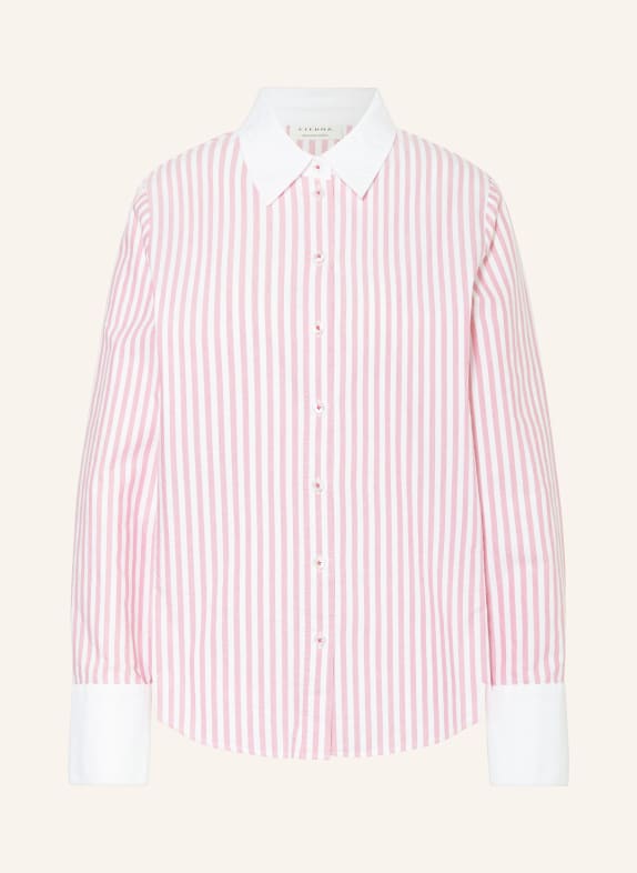 ETERNA Hemdbluse WEISS/ ROSA