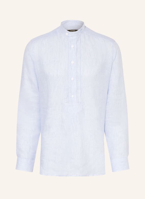 arido Trachten shirt PFOAD comfort fit in linen LIGHT BLUE