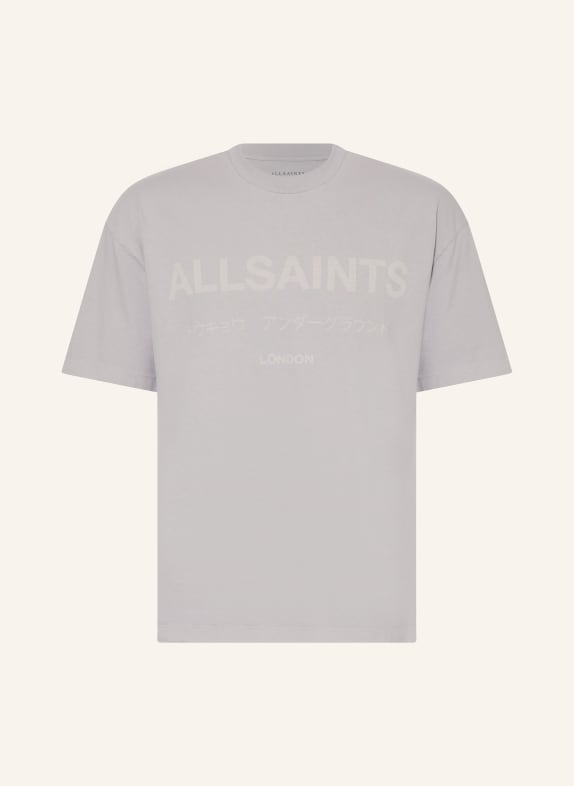 ALLSAINTS Oversized-Shirt LASER GRAU