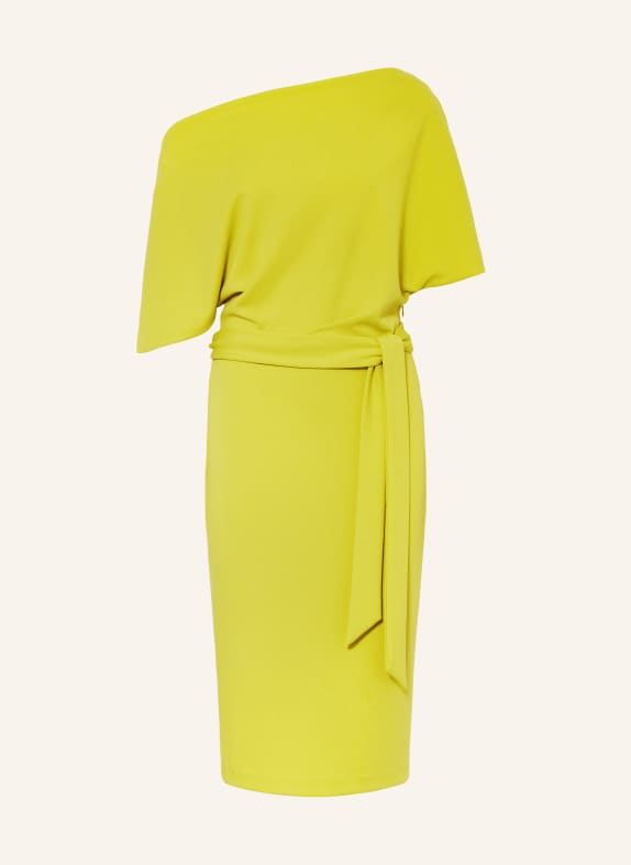 Joseph Ribkoff One-Shoulder-Kleid HELLGRÜN