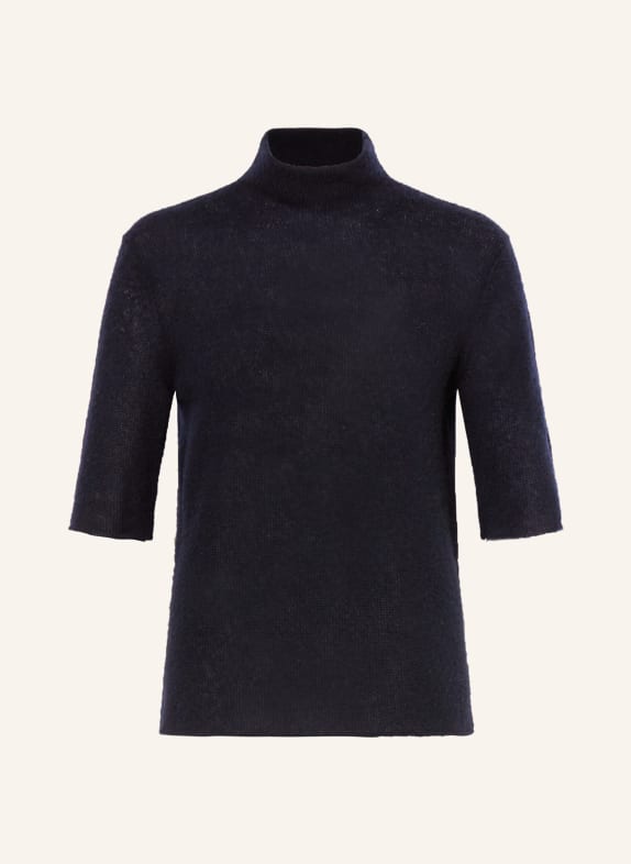 SMINFINITY Knit shirt in cashmere DARK BLUE