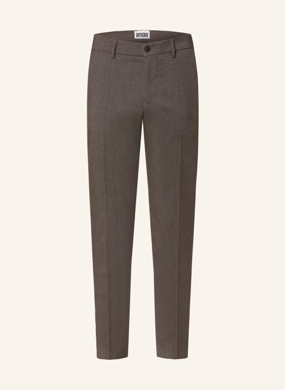 DRYKORN Chino AJEND Extra Slim Fit DUNKELBRAUN
