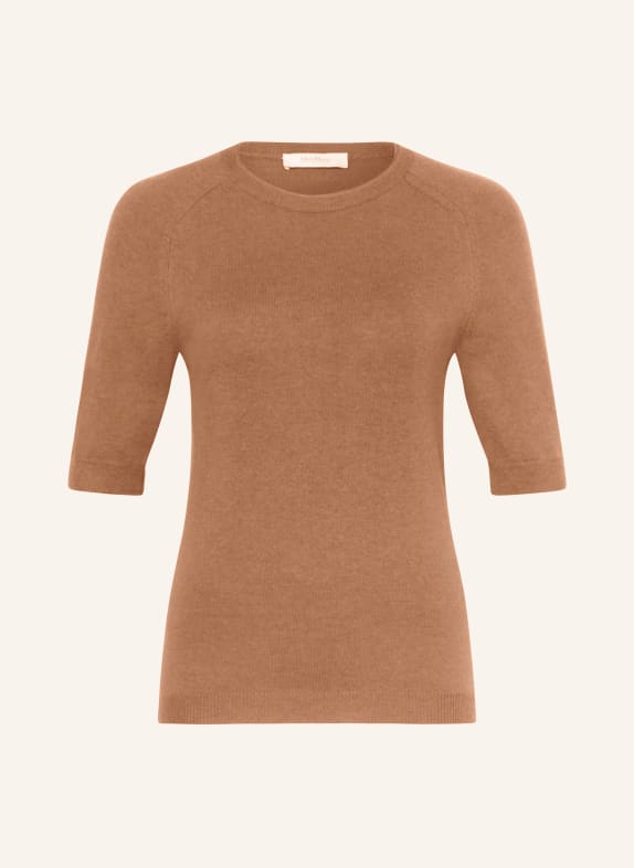 MaxMara LEISURE Sweater with 3/4 sleeves BROWN