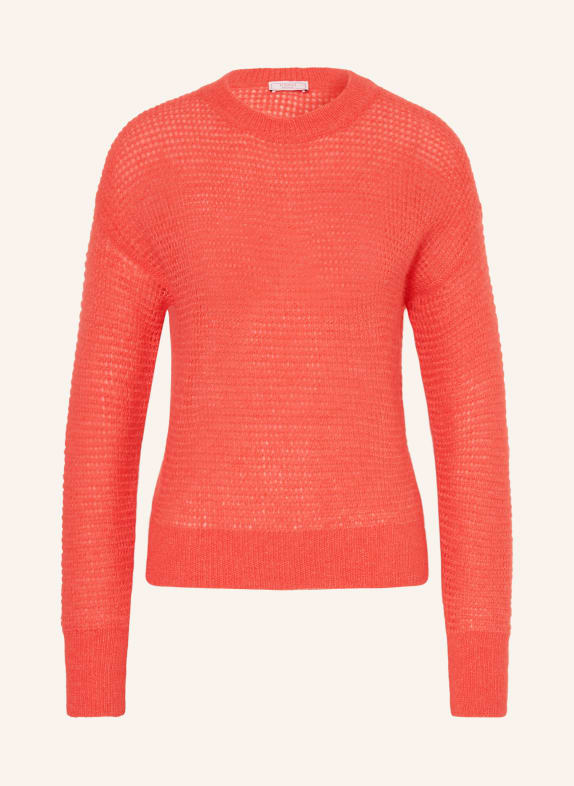 PESERICO Sweater with alpaca LIGHT RED