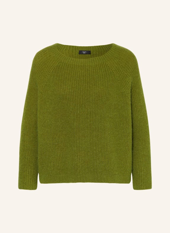 WEEKEND Max Mara Sweter XENO OLIWKOWY