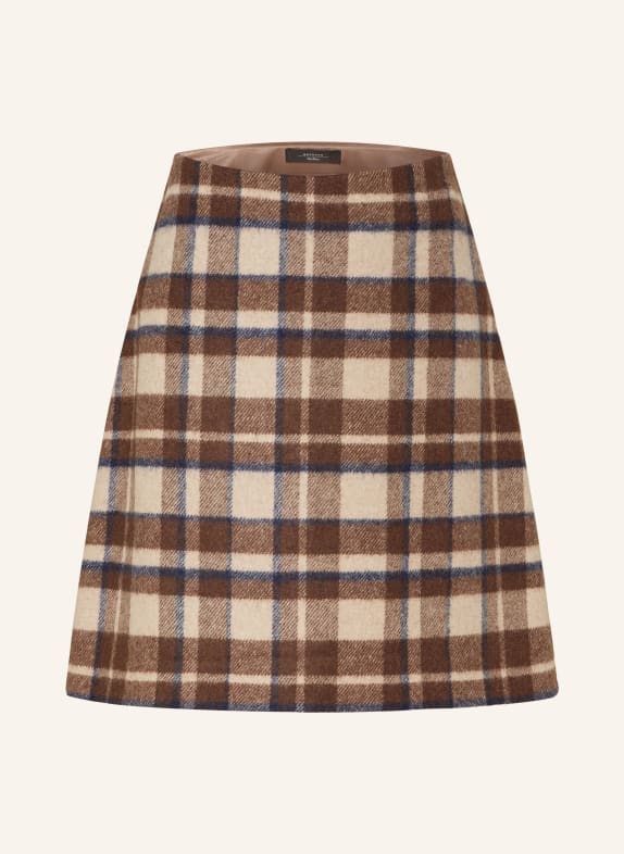 WEEKEND Max Mara Rock EPOCA BEIGE/ BRAUN/ DUNKELBLAU