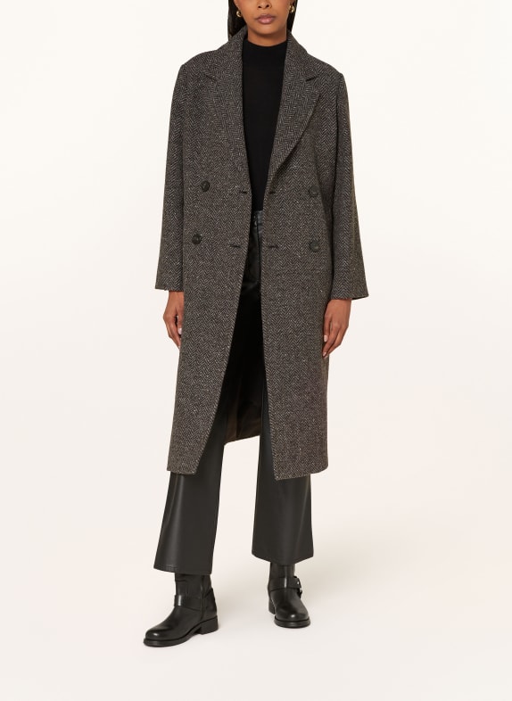 WEEKEND Max Mara Wool coat CORINTO DARK GRAY