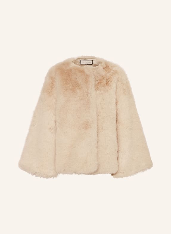 SEM PER LEI Kunstfell-Jacke 121 Sand
