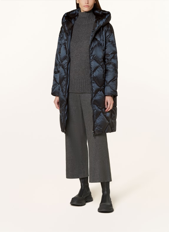 Max Mara The Cube Down coat TREFE DARK BLUE