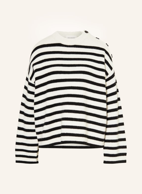 MSCH COPENHAGEN Pullover MSCHCARINA WEISS/ SCHWARZ