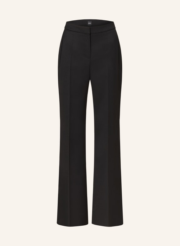 BOSS Bootcut-Hose TALIA SCHWARZ