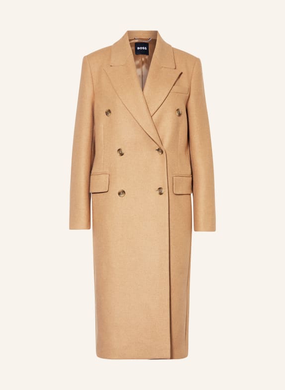 BOSS Coat CALLAF CAMEL