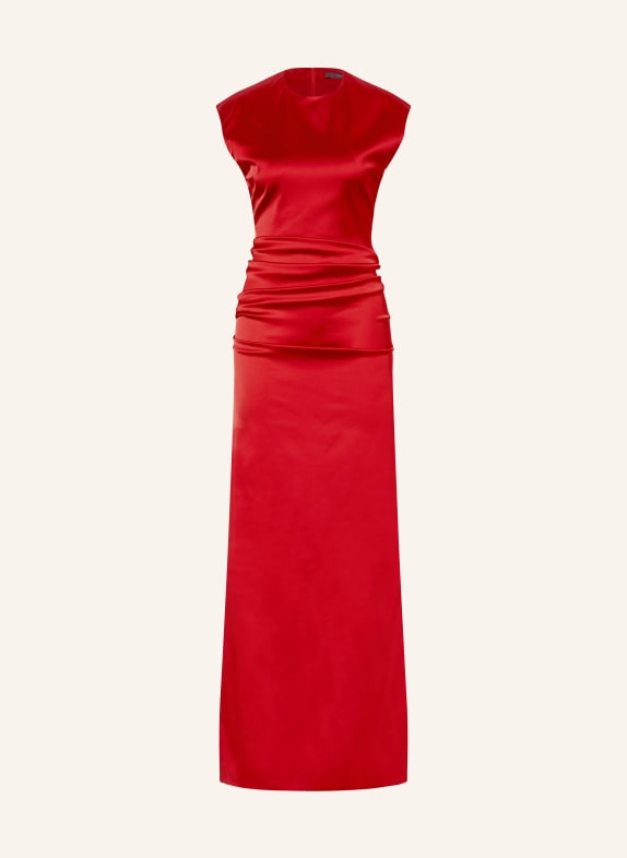 Max Mara Evening dress REA made of satin RED