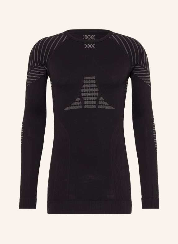 X-BIONIC Funkční spodní tričko INVENT 4.0 ČERNÁ/ TMAVĚ ŠEDÁ