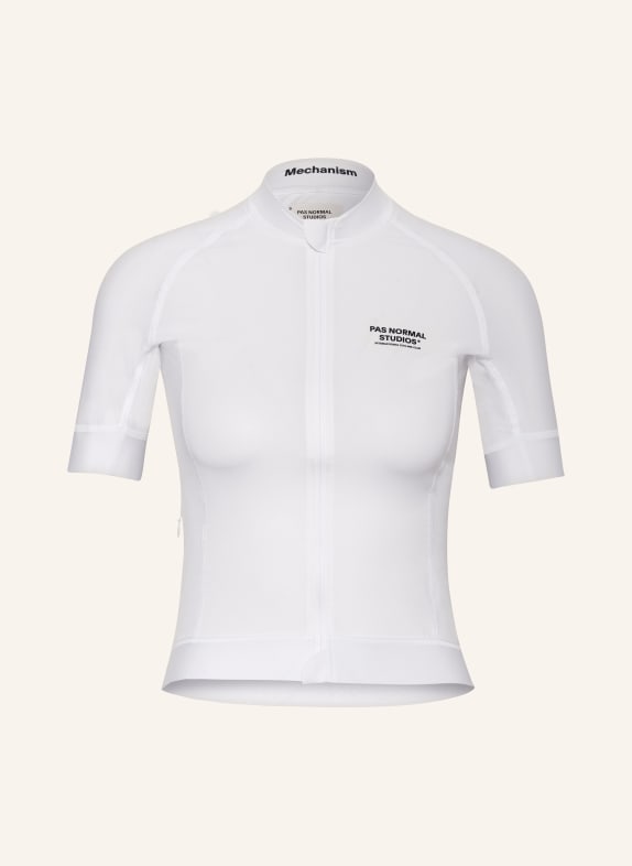 PAS NORMAL STUDIOS Cycling jersey MECHANISM WHITE