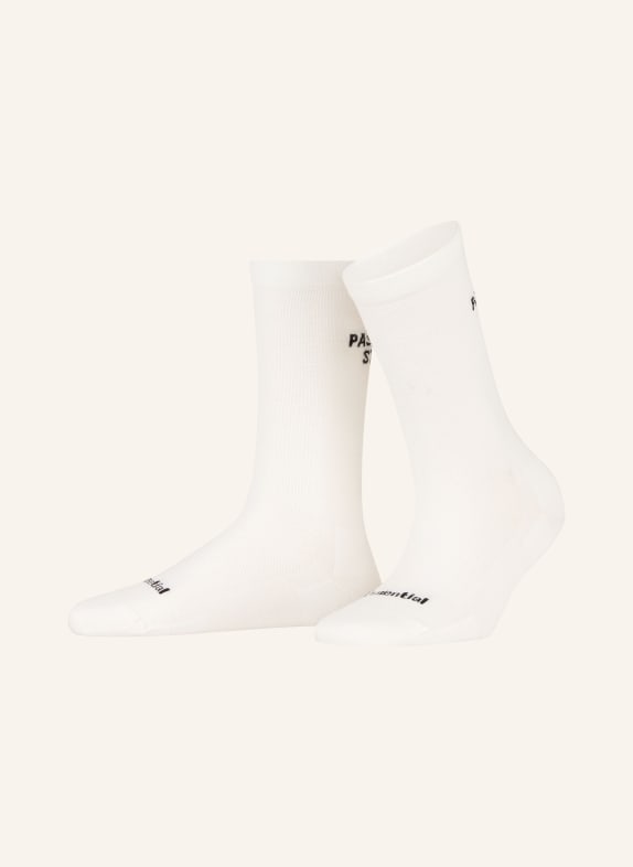 PAS NORMAL STUDIOS Cycling socks ESSENTIAL SOCKS made of merino wool WHITE