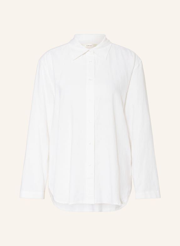 InWear Shirt blouse ELLIEIW with linen WHITE