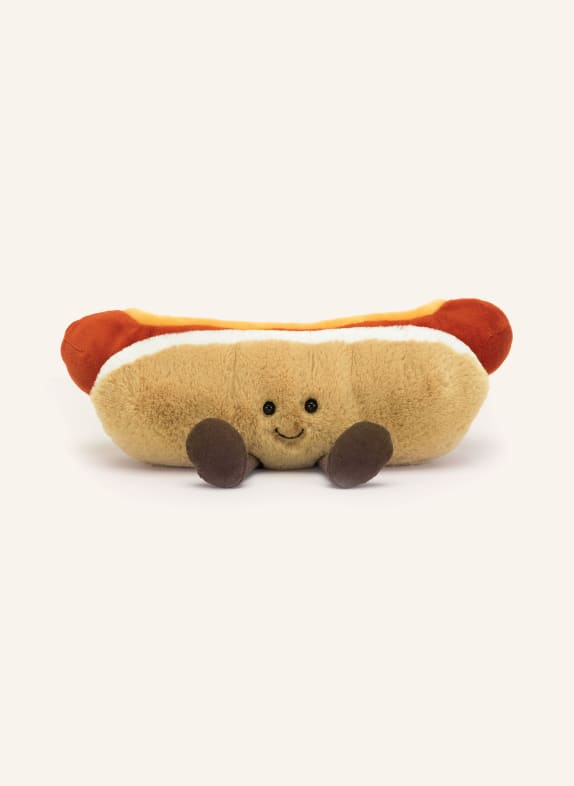 Jellycat Pluszowa zabawka w kształcie hot doga AMUSEABLES HOT DOG BEŻOWY/ KREMOWY
