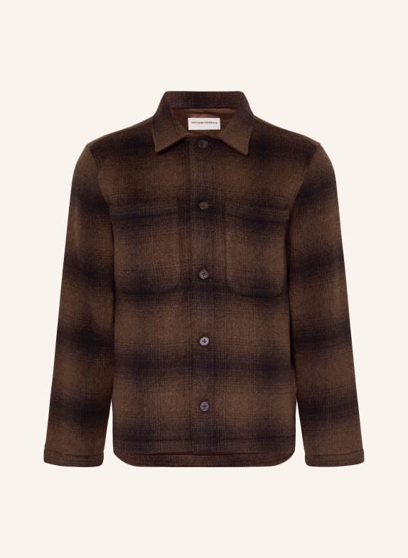 Officine Générale Overjacket HARRISON DUNKELBRAUN/ BRAUN