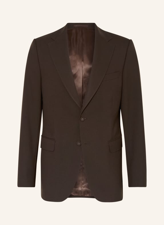 Officine Générale Anzugsakko GIOVANNI Slim Fit DUNKELBRAUN