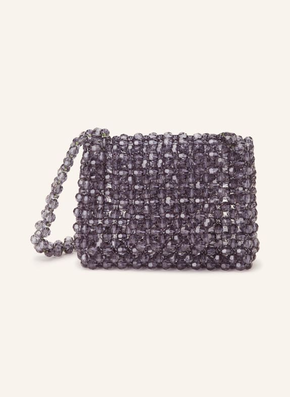 0711 TBILISI Crossbody bag ANI made of decorative beads BLUE