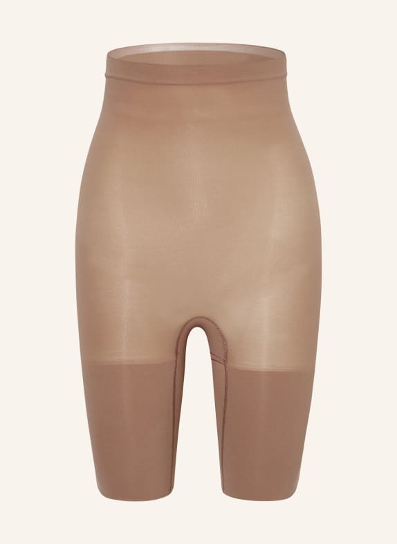SPANX Shaping shorts EVERYDAY HIGH-WAISTED LIGHT BROWN