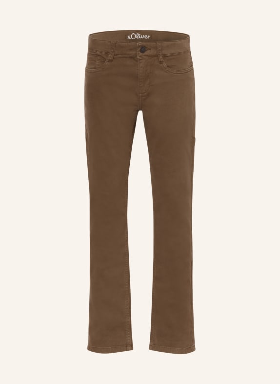 s.Oliver RED Jeans Regular Fit BRAUN