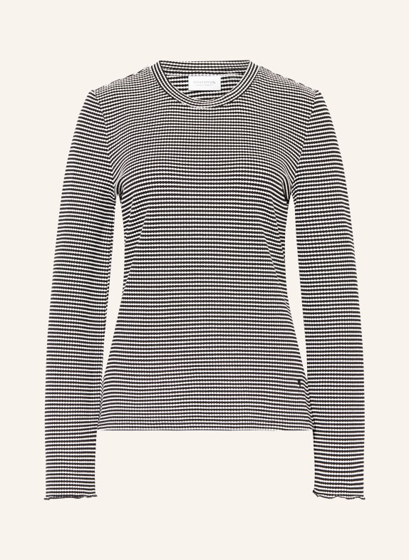 Calvin Klein Jeans Long sleeve shirt BLACK/ WHITE