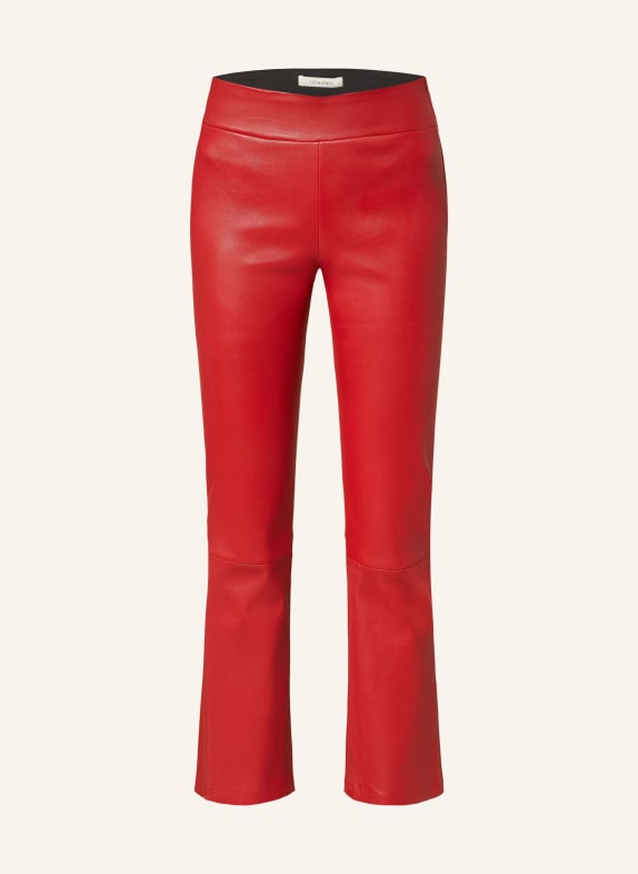 lilienfels Leather pants SARAGOZA RED