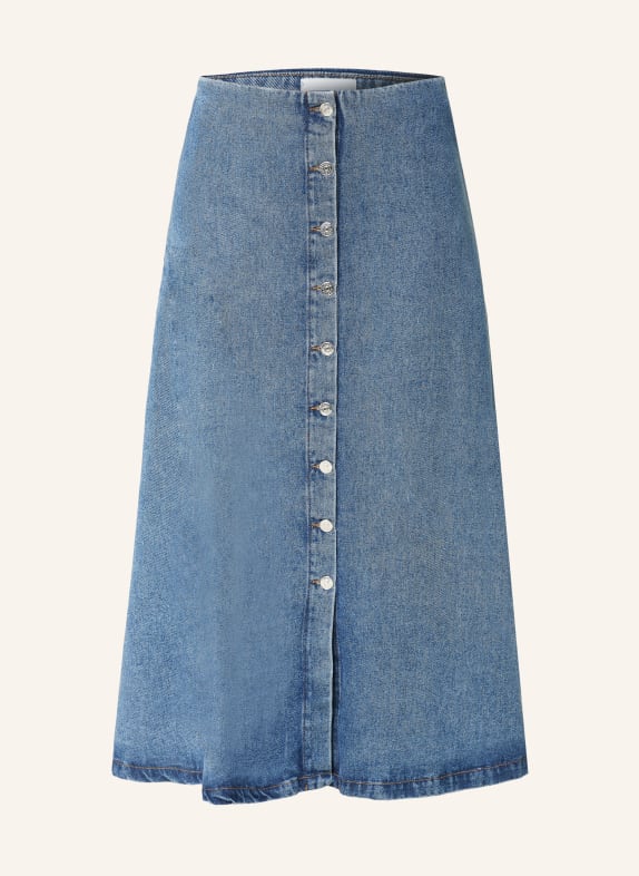 CLAUDIE PIERLOT Spódnica jeansowa D031 DENIM MID BLUE