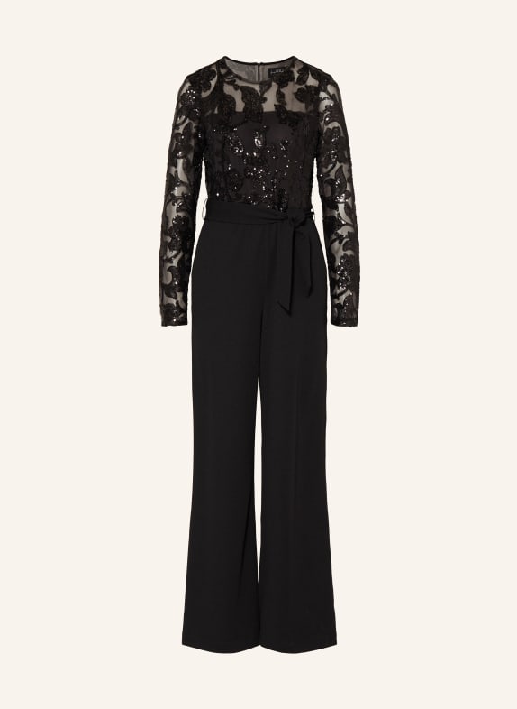 Joseph Ribkoff SIGNATURE Jumpsuit mit Pailletten SCHWARZ