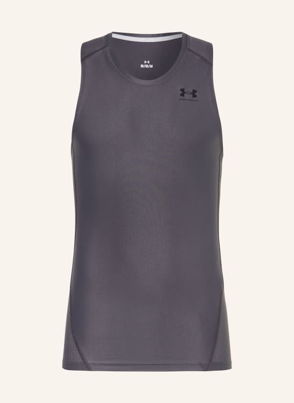 UNDER ARMOUR Running top UA ISO-CHILL GRAY