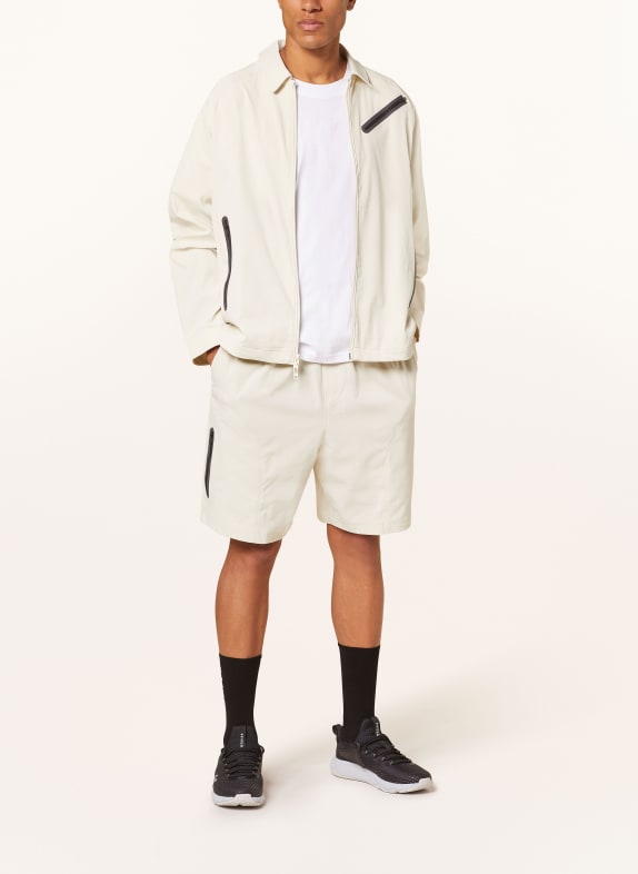 UNDER ARMOUR Szorty treningowe UA UNSTOPPABLE ECRU