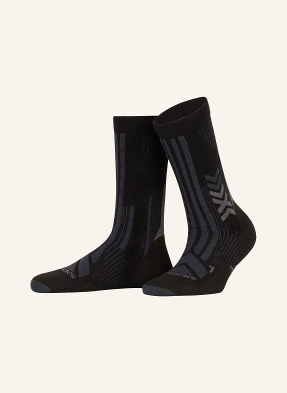X-SOCKS Trekové ponožky TREKKING PERFORM MERINO CR B036 BLACK/CHARCOAL