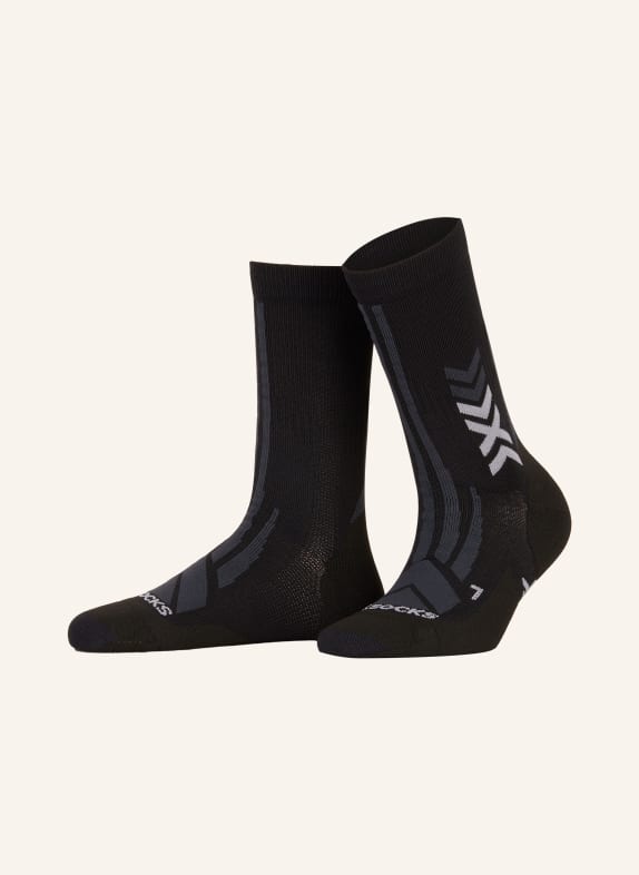 X-SOCKS Trekové ponožky HIKE DISCOVER CREW B036 BLACK/CHARCOAL