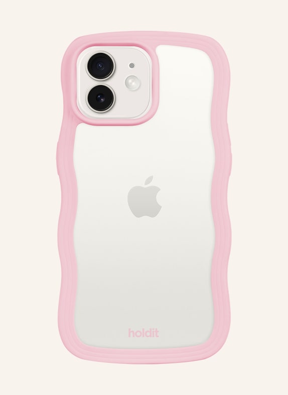 holdit Smartphone-Hülle WAVY WEISS/ PINK