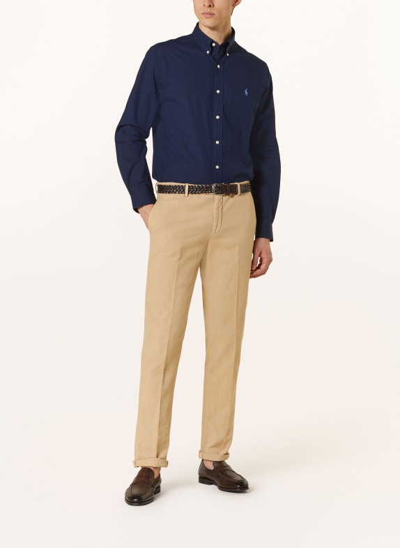 POLO RALPH LAUREN Overhemd Custom Fit DONKERBLAUW