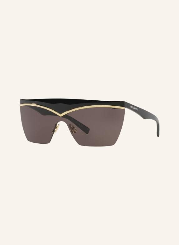 SAINT LAURENT Sunglasses YS000527 MASK 1100A1 - BLACK/BLACK