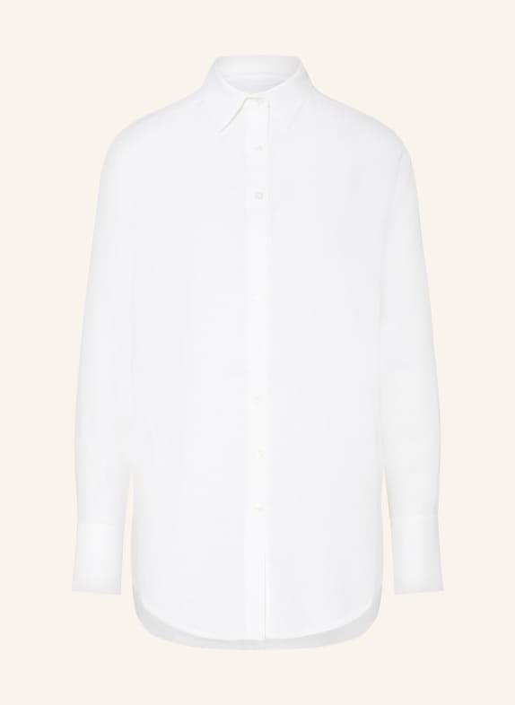 VIKTORIA LOUISE Shirt blouse SERENE in linen WHITE