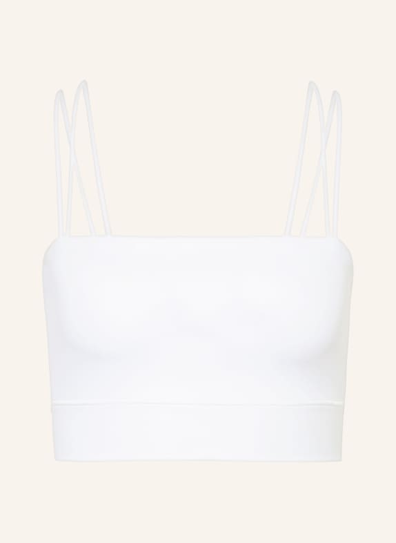 VIKTORIA LOUISE Cropped Top WEISS