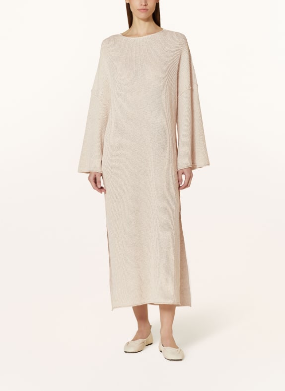 by Aylin Koenig Knit dress FRANCINE with linen CREAM