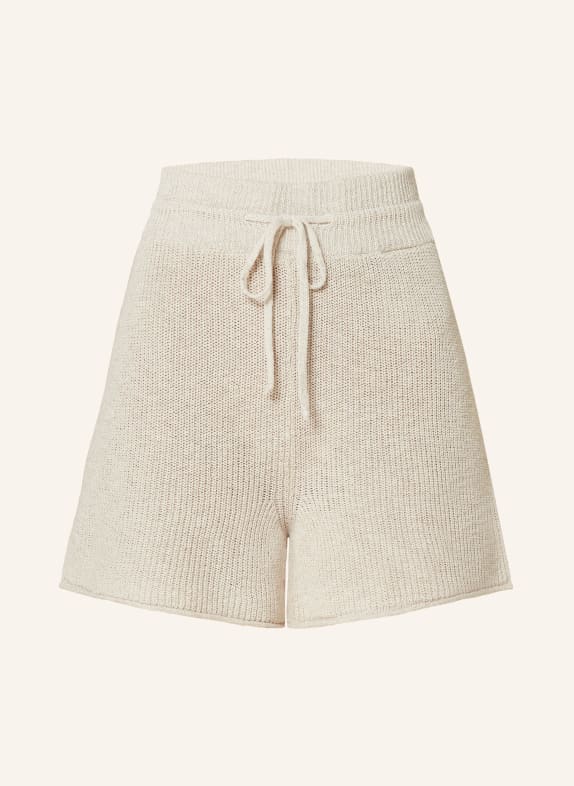 by Aylin Koenig Knit shorts MILLY with linen ECRU