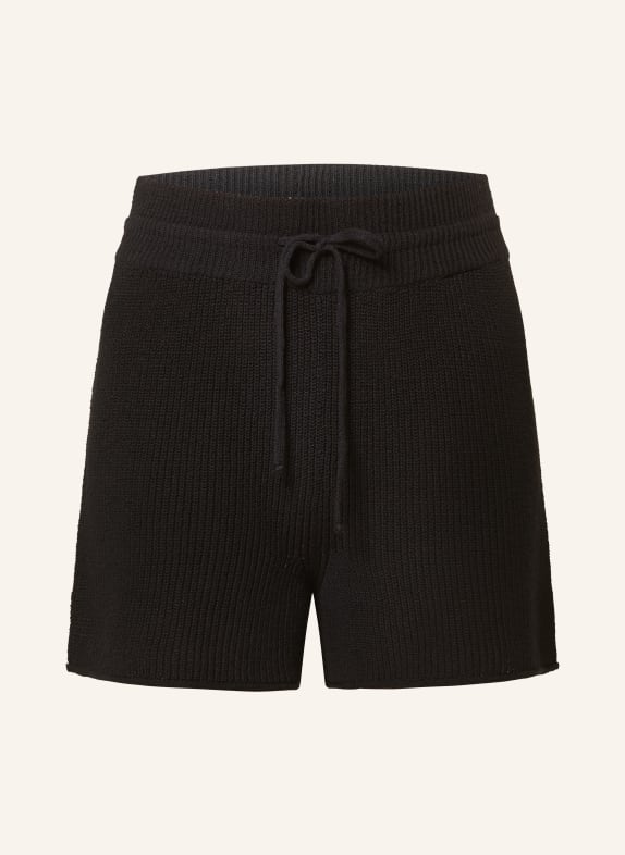 by Aylin Koenig Knit shorts MILLY with linen BLACK