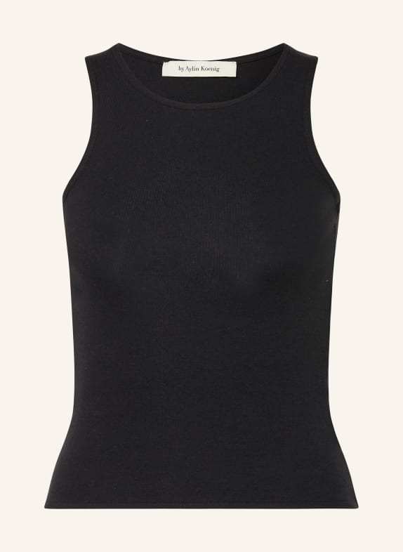 by Aylin Koenig Top MAYA with cut-out BLACK