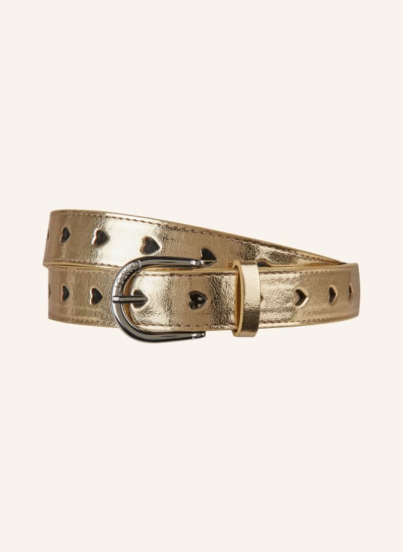 FABIENNE CHAPOT Belt with cut-outs GOLD