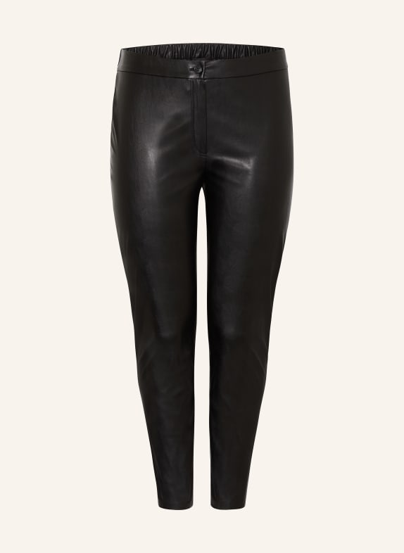 MARINA RINALDI PERSONA Hose EPSILON in Lederoptik SCHWARZ