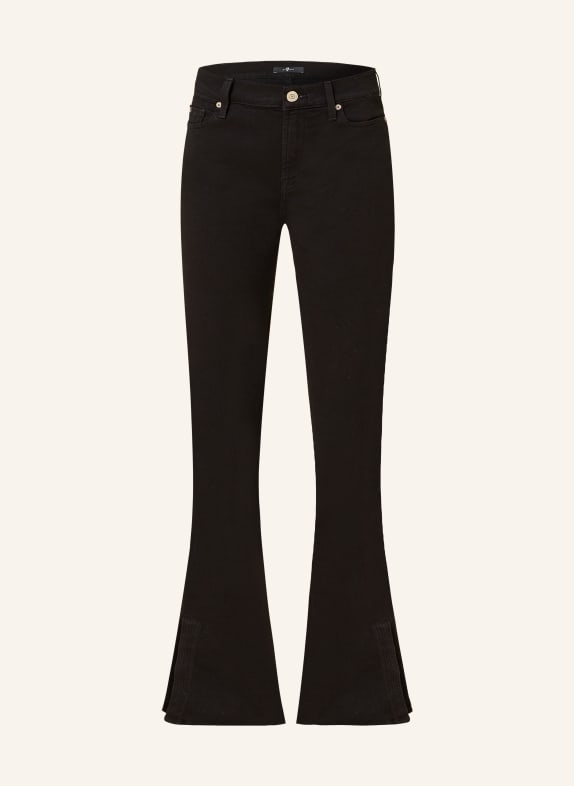 7 for all mankind Jeansy flare ALI BLACK