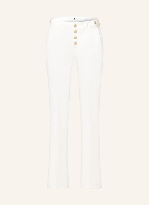 7 for all mankind Bootcut Jeans WHITE