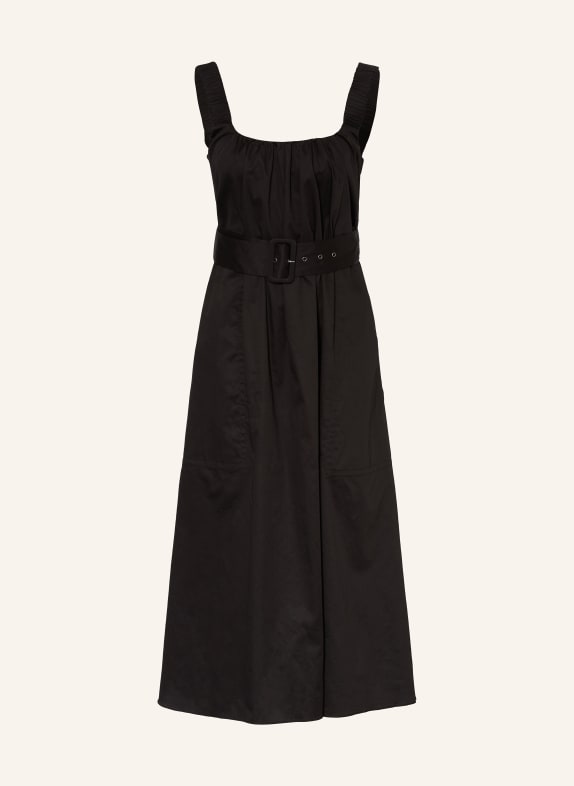 REISS Dress LIZA with cut-out BLACK